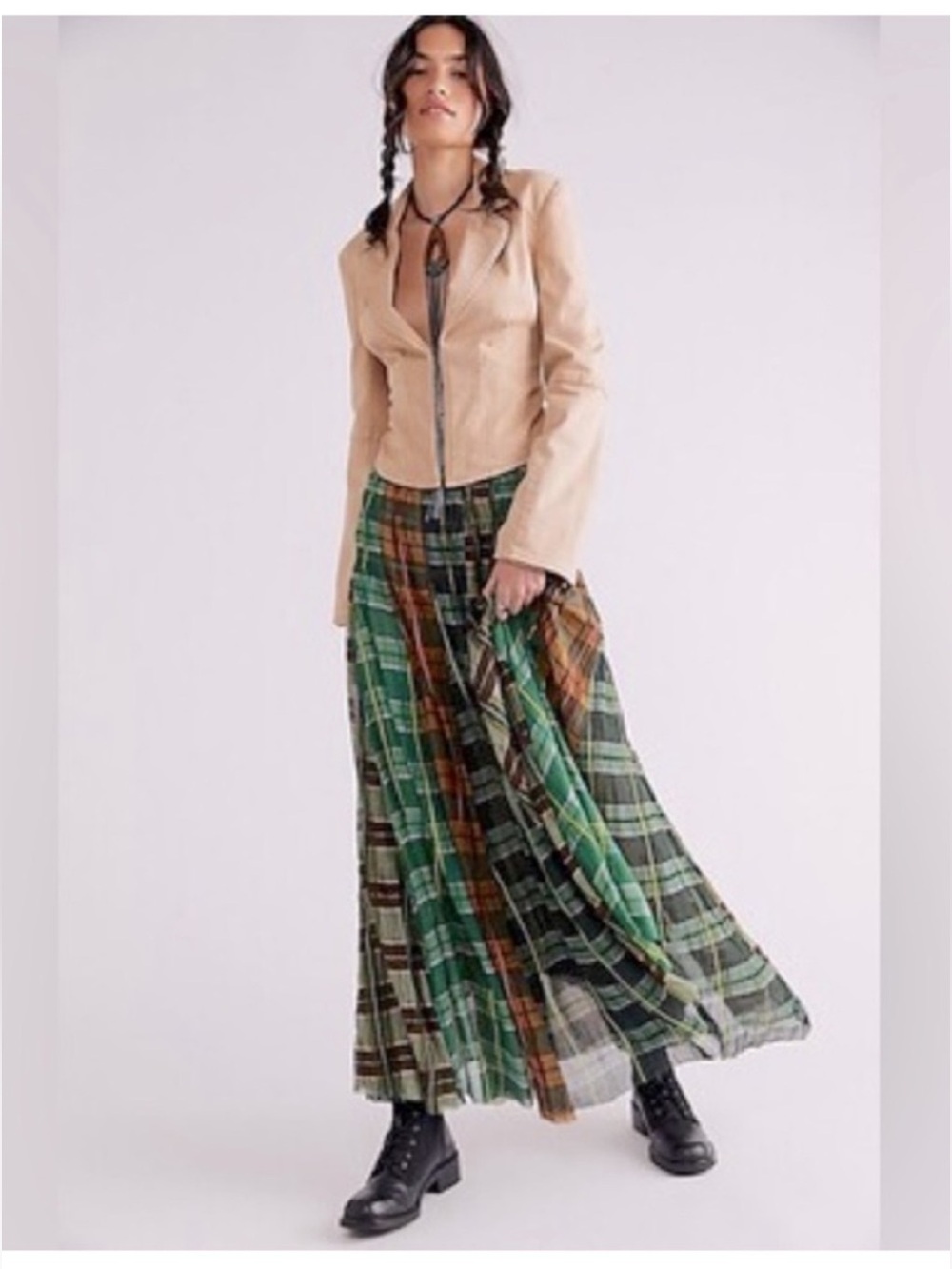Free People FP One Lausanne Convertible Maxi Skirt XS